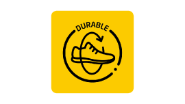 high performance mark for durability of footwear