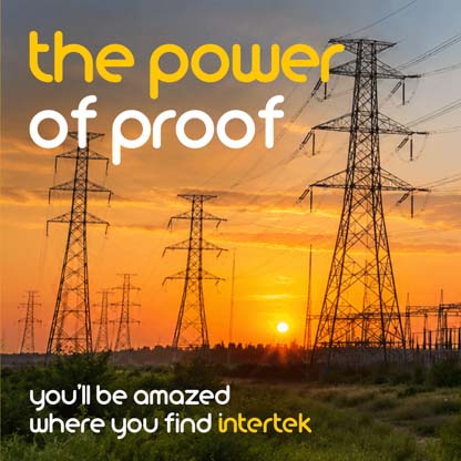 A field of power lines with the sun low on the horizon